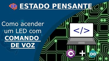 Reconhecimento de voz com C# e Arduino | Ligar e desligar LED