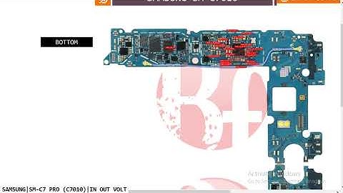Samsung C7 Pro SM C7010 In Out Voltes Power Shot Problem Ways Hardware Solution #borneoschematic #gs