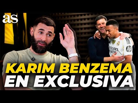 BENZEMA en EXCLUSIVA: ESTADO ACTUAL de MBAPPÉ, XABI ALONSO, su FUTURO...