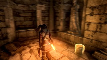 rise of the tomb raider with reshade AMBIENT LIGHT and dof by marty mclfy