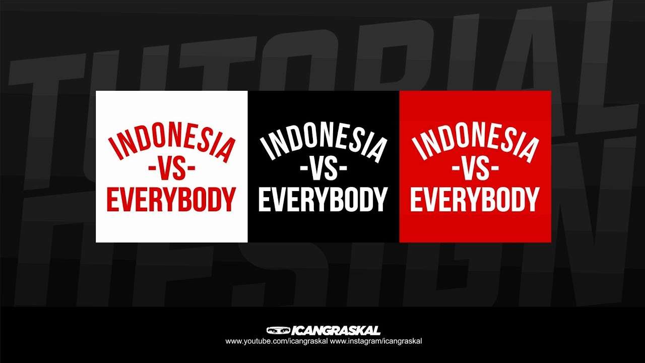  DESAIN LOGO INDONESIA  VS EVERYBODY ANDROID PIXELLAP 