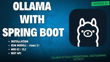 Get Started with Ollama and Spring: Running LLaMA 3.1 Models Locally Using Ollama CLI!