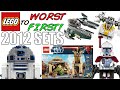 LEGO Worst To First | ALL LEGO Star Wars 2012 Sets!