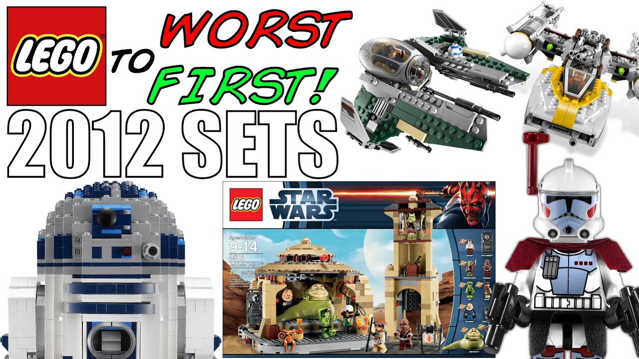 Descent prik Håndskrift LEGO Worst To First | ALL LEGO Star Wars 2012 Sets! - YouTube