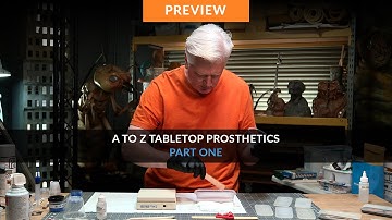 Learn to Make Prosthetic Makeup Appliances Anywhere Part 1: Sculpt & Mold a Wound - PREVIEW