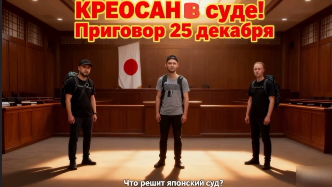 «КРЕОСАН @kreosan: СУД ПРОШЕЛ 8 ДЕКАБРЯ — ПРИГОВОР 25 ДЕКАБРЯ! ФУКУСИМА: ТЮРЬМА ИЛИ ОСВОБОЖДЕНИЕ?»