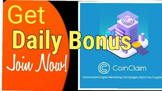 FREE tokens just for logging in every day. In CoinClaim Airdrop! screenshot 4