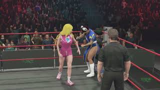 Chun-Li vs. Princess Peach (Request)