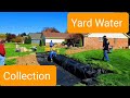 Wet Flat Yard NO SLOPE, NO Storm Drains How To Dry Up Wet Yard. Where to Take Water? Made for DIY
