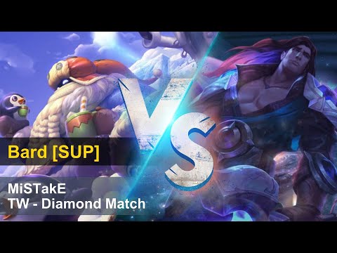 【MiSTakE】巴德 Bard [SUP] vs Taric (L) | S10 Patch 10.10 | 2020/05/21