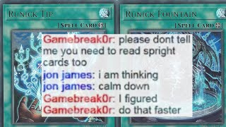 Playing the NEW Runick deck against the slowest player on DuelingBook...