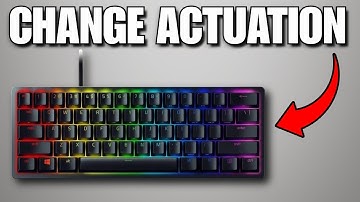 NEW! How to Change Razer Huntsman Mini Actuation Point (2025)