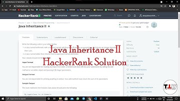Java Inheritance II | HackerRank Solution
