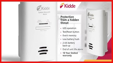 Kidde Carbon Monoxide Detector, AC-Plug-In with Battery Backup