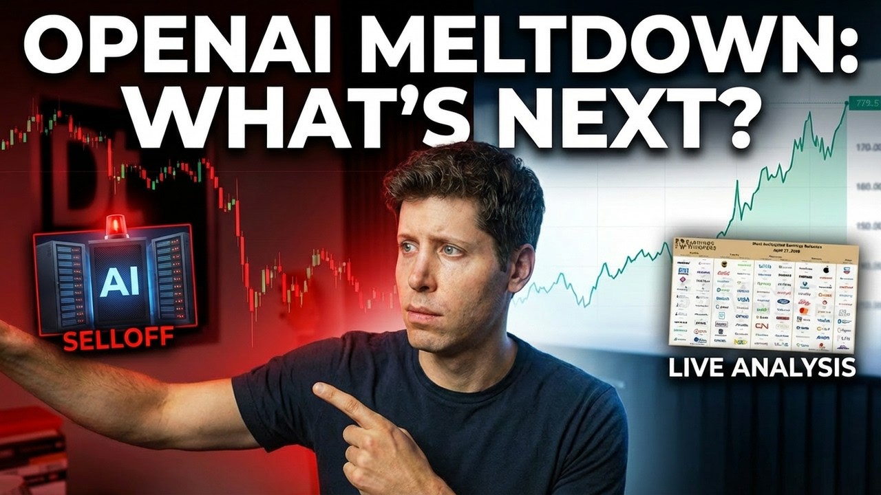 Stock Market Live: OpenAI Meltdown Triggers Selloff
