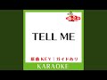 TELL ME (カラオケ) (原曲歌手:hide])