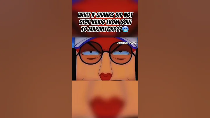 What if shanks didn't stopped kaido from going to marineford ! 🥶☠️ #shorts#anime#onepiece