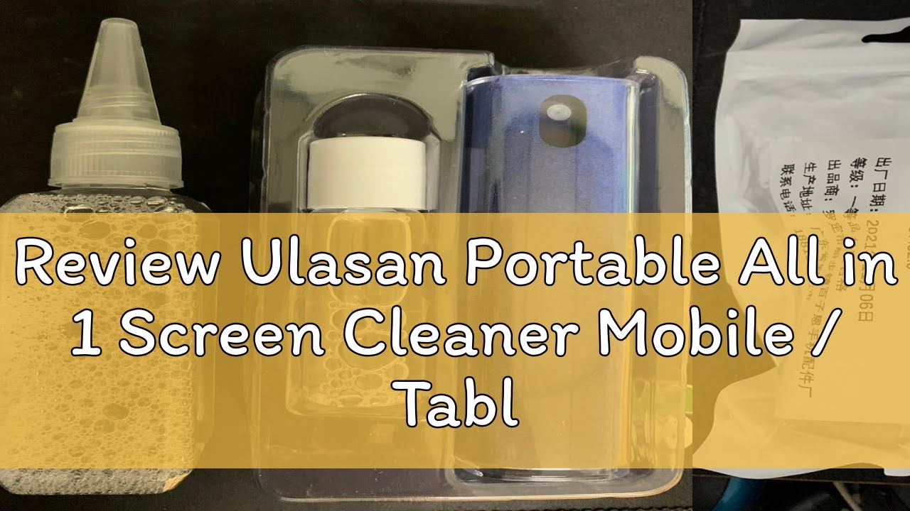 Review Ulasan Portable All in 1 Screen Cleaner Mobile / Tablet ...