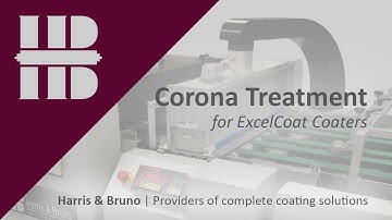Harris & Bruno ExcelCoat Corona Treatment Unit