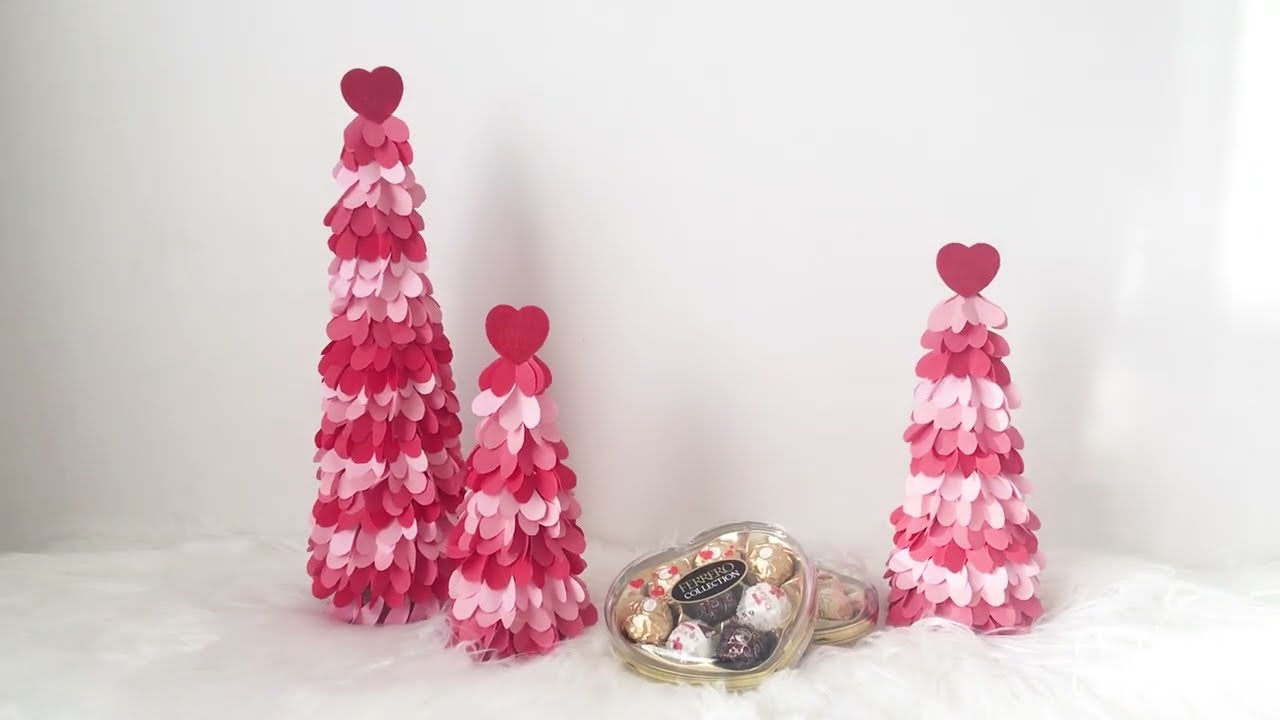 Paper Heart Tree Craft - Tell your kids how special they are!