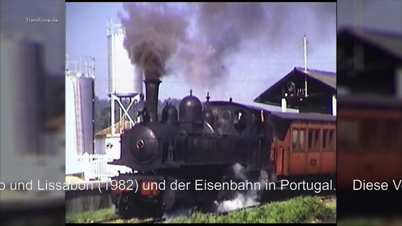 Eisenbahnimpressionen aus Portugal im Jahr 1982