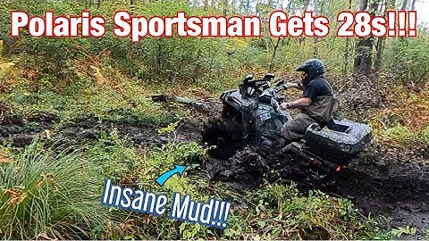 Will 28” Mud Tires Work On A Polaris Sportsman? | Can It Hang With A 2020 CanAm Outlander 650 XMR?