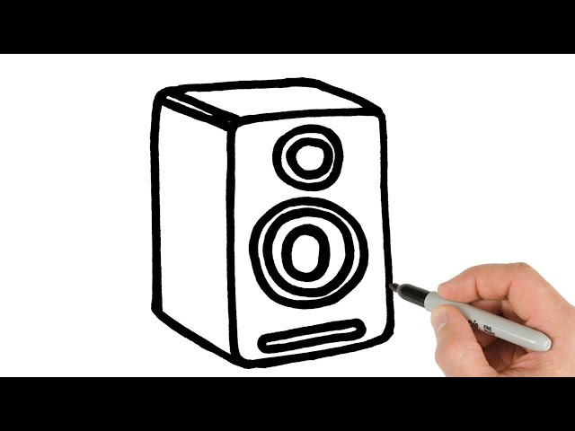 How To Draw Speaker Man - Skibidi Toilet | Easy Step By Step Drawing  Tutorial - YouTube