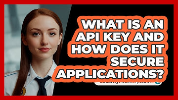 What Is An API Key And How Does It Secure Applications? - SecurityFirstCorp.com