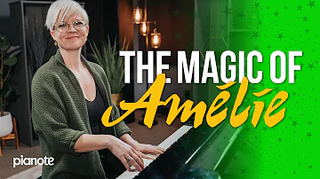 Learn to play the theme from "Amélie" (Comptine d'un autre été) - Beginner Piano Lesson