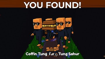 How To Get COFFIN TUNG TUNG TUNG SAHUR in Find the Brainrot (Roblox)