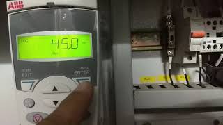 ABB की VFD में Frequency सेट करना हिन्दी में
