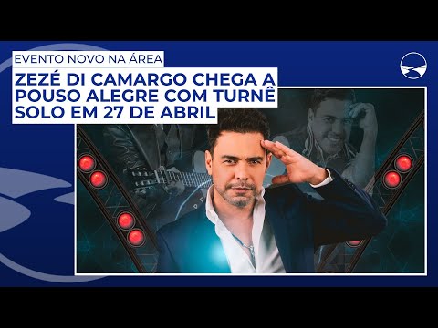 Zezé di Camargo chega a Pouso Alegre com turnê solo em 27 de abril
