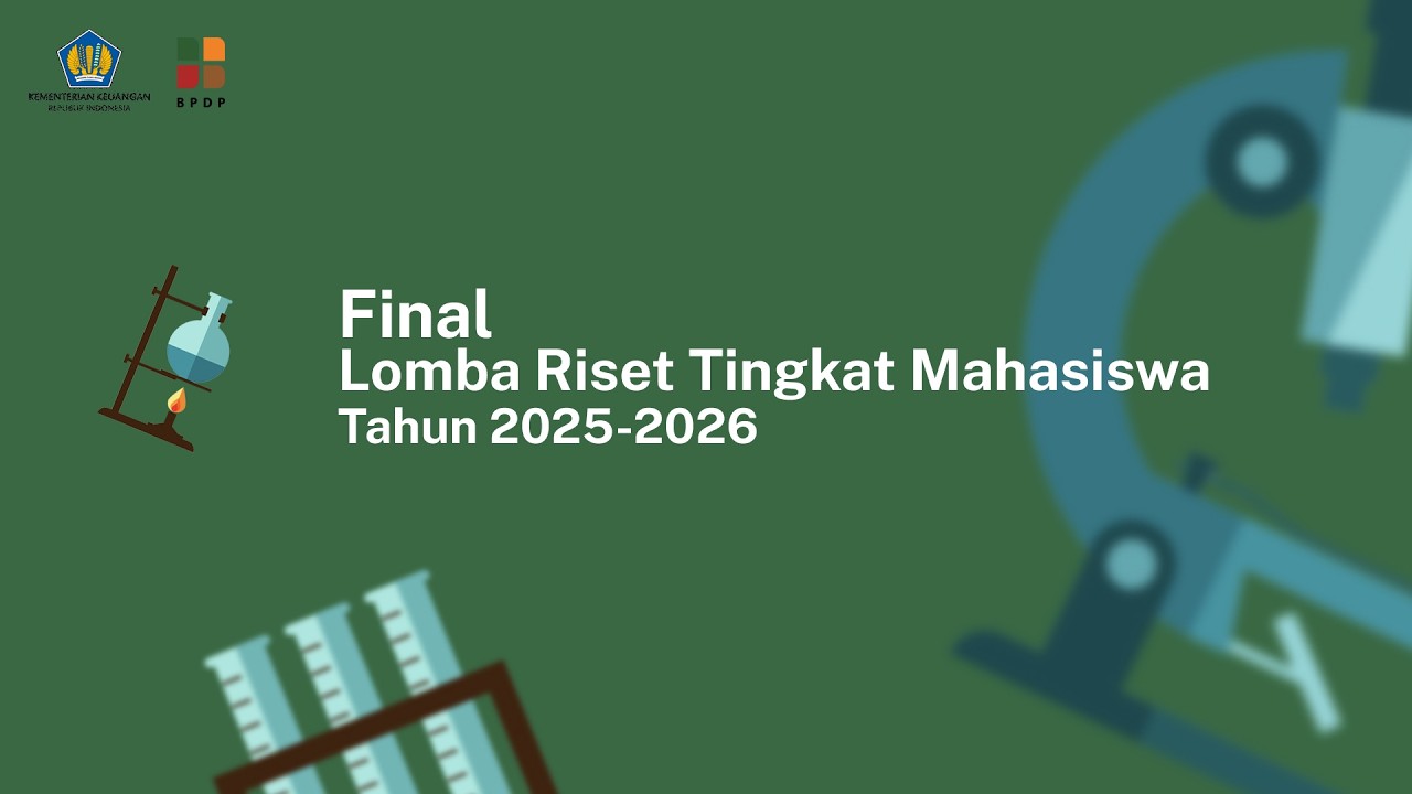 Final Lomba Riset Sawit Tingkat Mahasiswa 2025-2026 (Day 2)