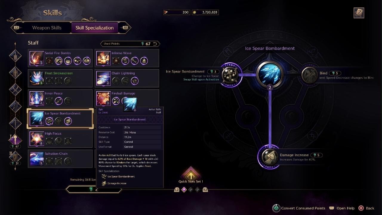 Throne And Liberty Staff/Wand My Build! YouTube