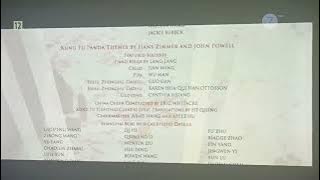 Kung Fu Panda 3 (2016) - End Credits (TVN7 2024)