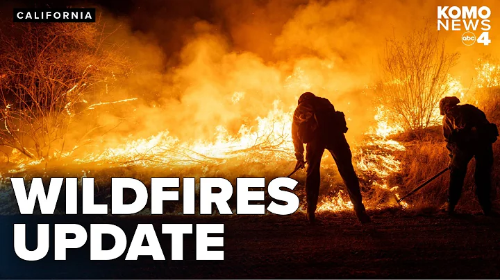 Fast-moving wildfire north of Los Angeles threatens homes as 50,000 under evacuation orders