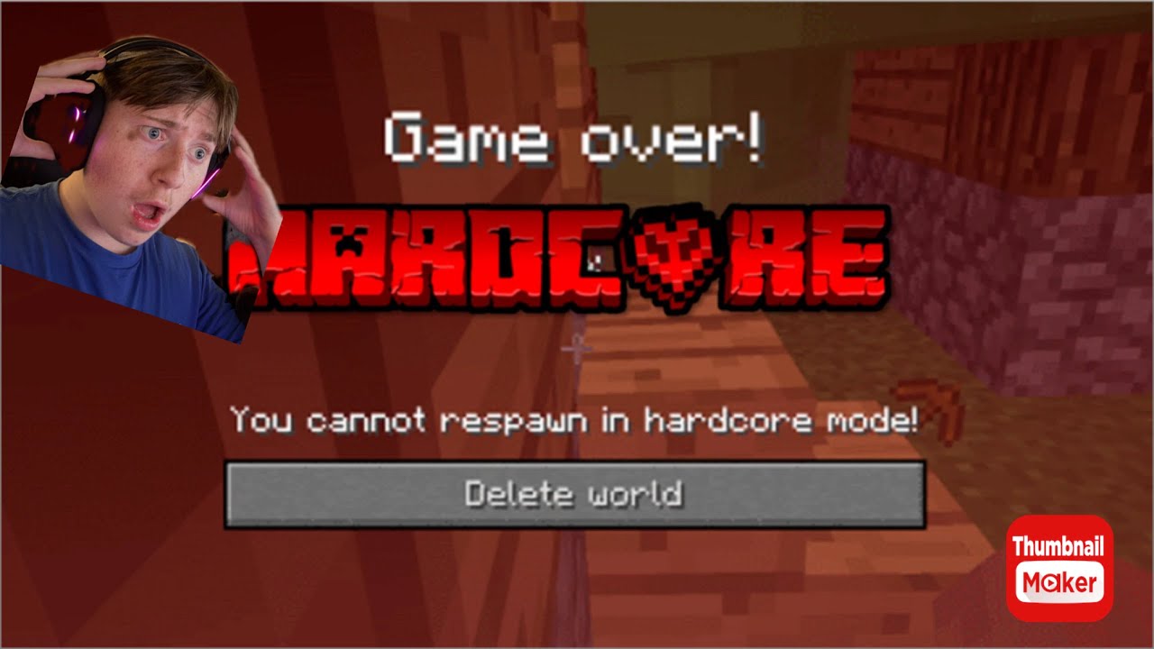 I Survived 1 Day in Minecraft Hardcore… Barely - YouTube