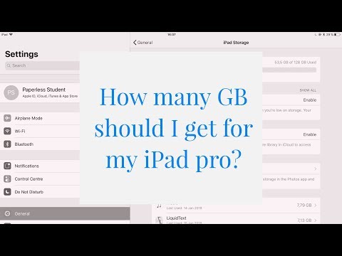 what gb ipad pro should i get