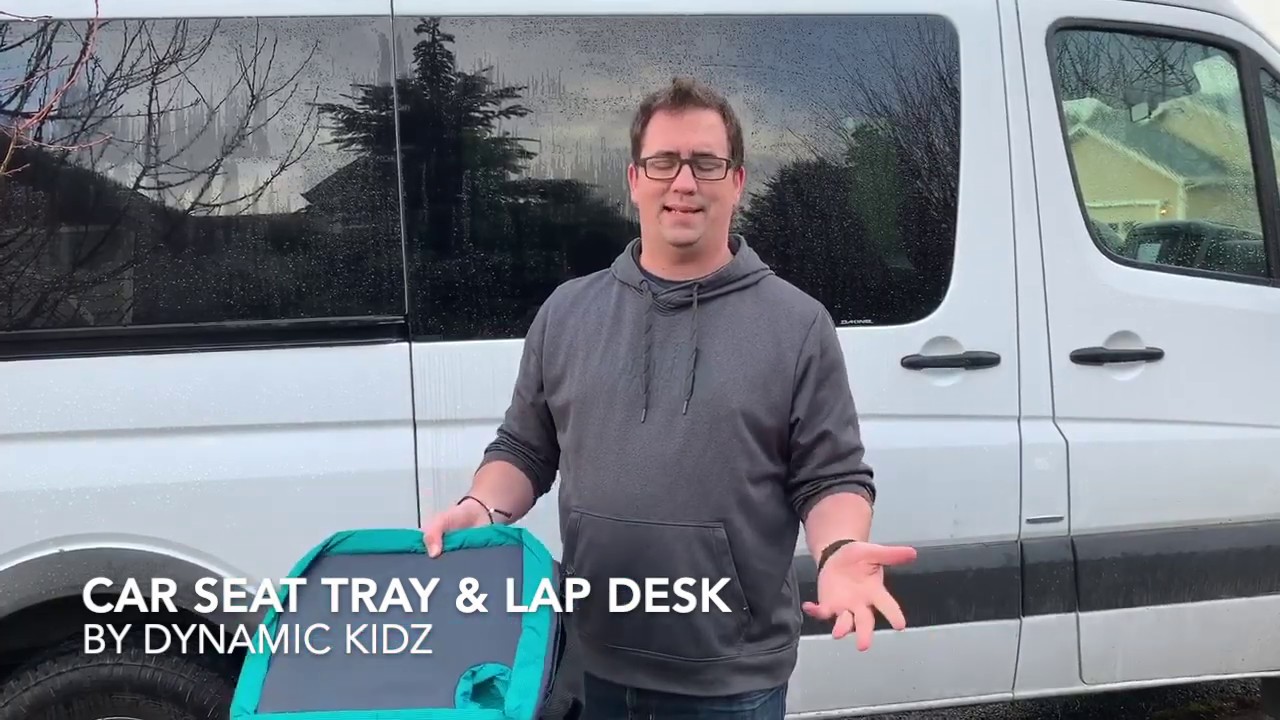 Dynamic Kidz Car Seat Tray Lap Desk Review Youtube