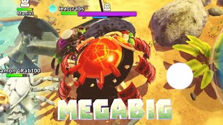 Samurai Crab becomes Megabig !! - King of Crabs DaNi MC Gaming Resimi