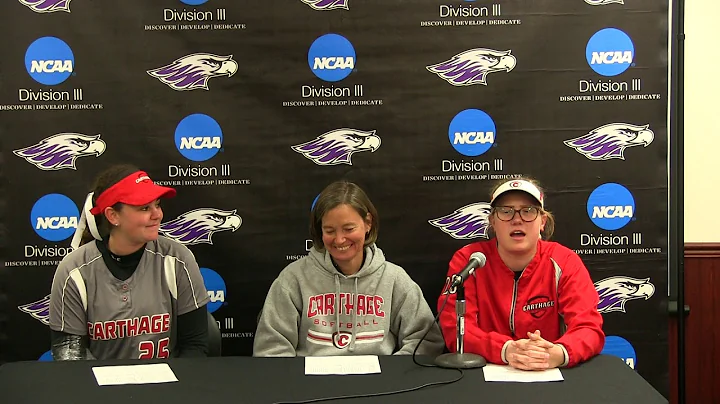 Carthage Softball NCAA Postgame Interview - May 11...