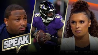 What did Lamar Jackson prove in Ravens 34-10 win vs. Texans? | NFL | SPEAK