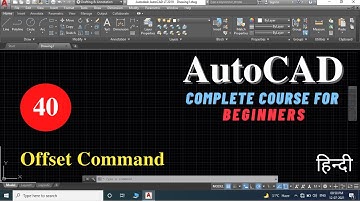 Offset Command | AutoCAD tutorial for beginners in Hindi | Viren Patel | AutoCAD Autodesk