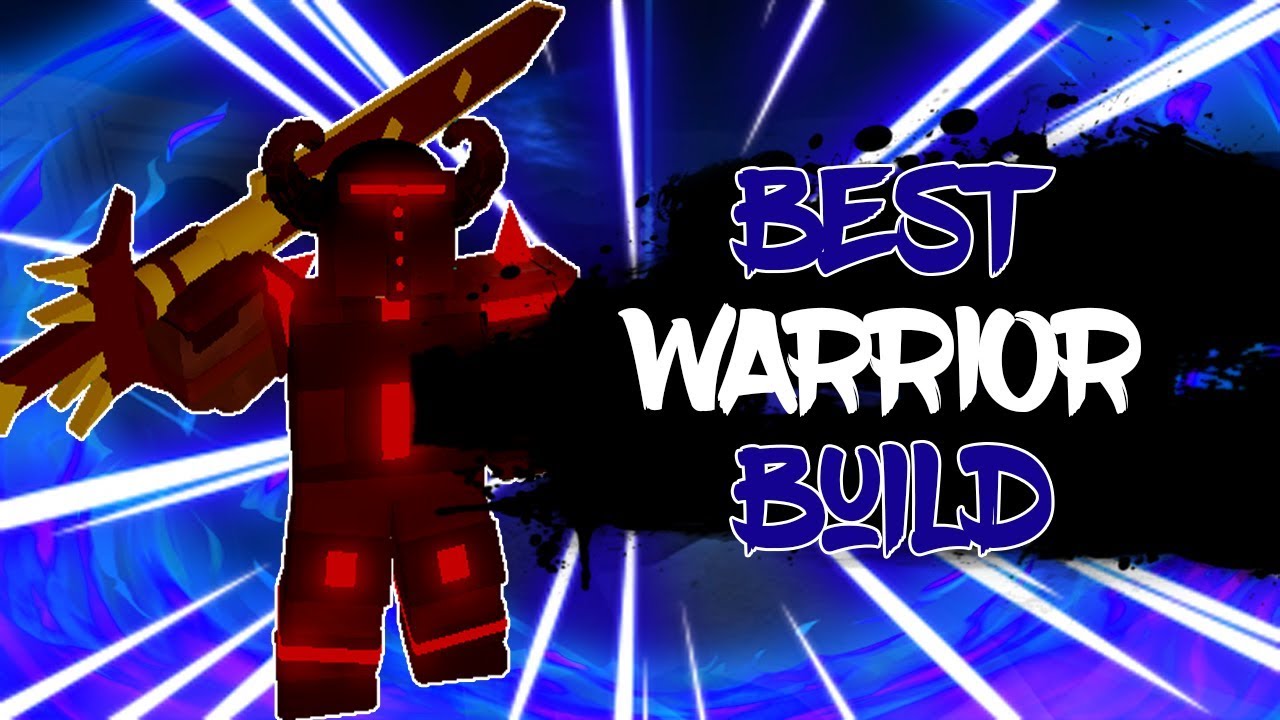 Best High Damage Warrior Dps Build Dungeon Quest Youtube - roblox dungeon quest best warrior setup stats
