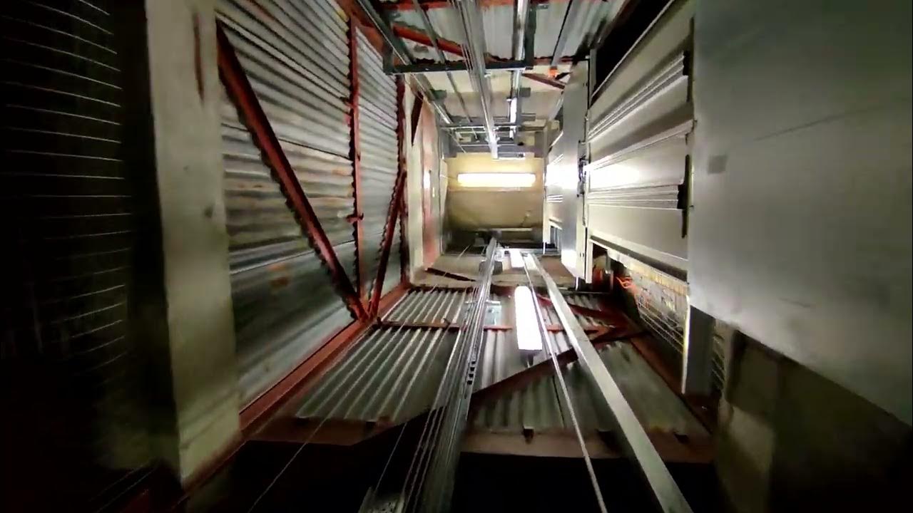 Chalk lift shaft at an underground bunker YouTube