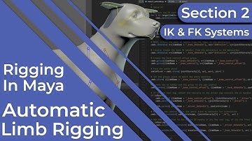 #RiggingInMaya | Part 22 | Advanced | Automatic Limb Rigging ~ Section 2