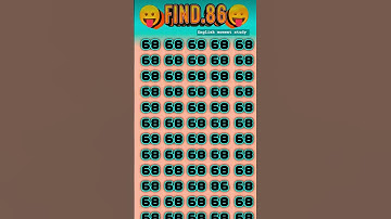 Find 👉 86 🤔 odd number puzzle || math reasoning puzzle || IQ level math #mathematicspuzzles #maths..