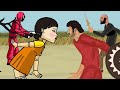 Squid game vs bahubali kattappa  animation  ni animation