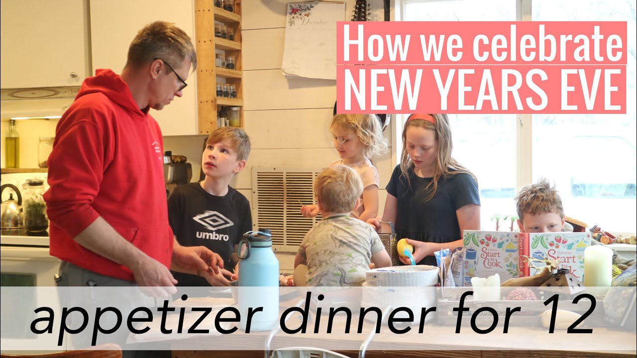 Party with a LARGE FAMILY // appetizer ideas