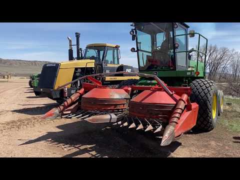 John Deere 5830 Corn Chopper